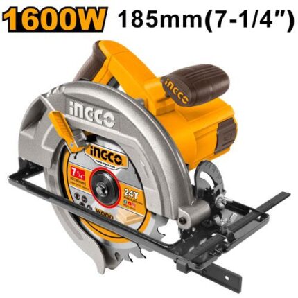 Scie circulaire 185mm 1600W + Disque 185mm