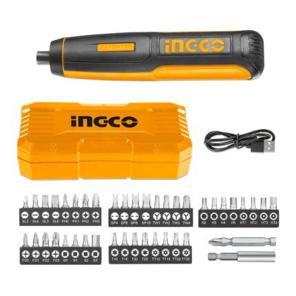 VISSEUSE SANS FIL A BATTERIE LI-ION 4V 46pcs