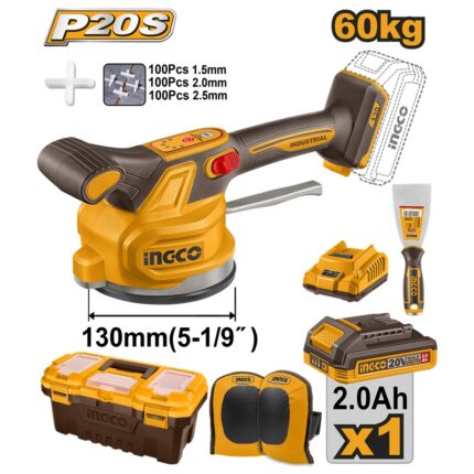 Machine vibrante 20V pour carrelage sans fil
