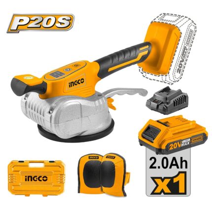 Machine vibrante pour carrelage 20V 1Batterie 125mm
