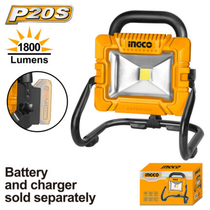 Projecteur 20V batterie/chargeur non inclus