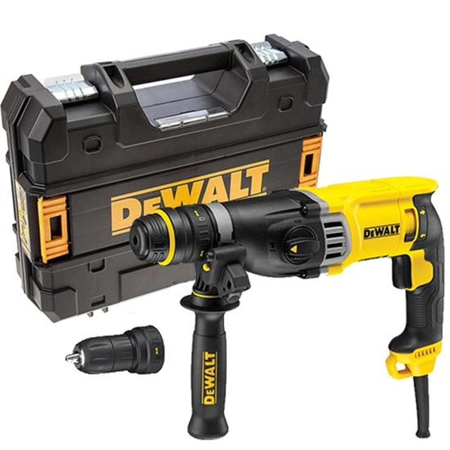 D25144K-QS_1 Perforateur Sds-Plus 28Mm 900W 0-1450 Rpm Avec Mandrin A Changement Rapide & Avc – Image 1