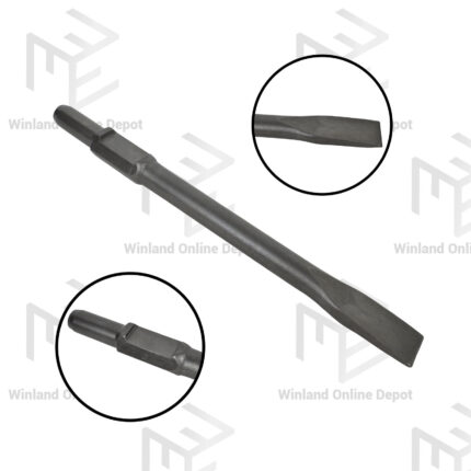Burin hexagonal plat 30x410mm PDB17018