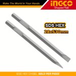 Burin hexagonal plat 28x35x530mm PDB22001 – Image 4