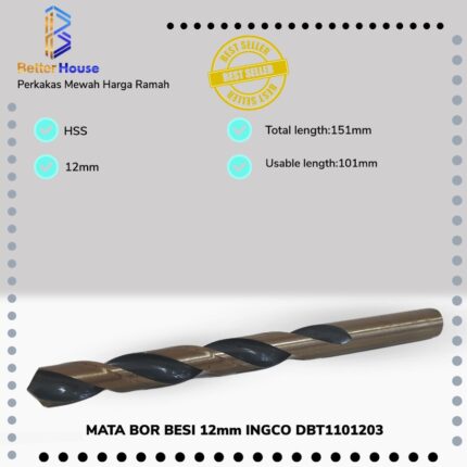 Foret 12.0mm HSS