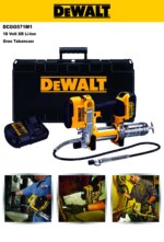 Kit De Pistolet À Graisse 20 V Max