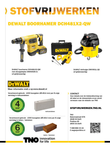 Marteau Sds Max 6,0J (Epta) 54V Xr Flexvolt