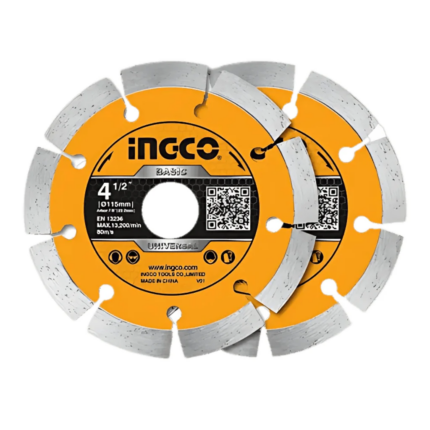 Jeu de 2 Disques diamant 115mm SS