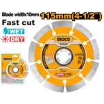 Disque Diiamant 115Mm A Eau Et A Sec