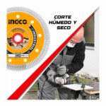 Disque Diamant Ultra Fin (Jante En Maille) 115Mm Ingco – Image 2