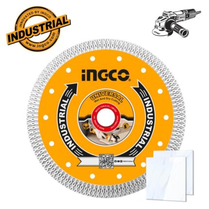 Disque Diamant Ultra Fin (Jante En Maille) 125Mm Ingco