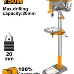Perceuse sur colonne 20mm 750W