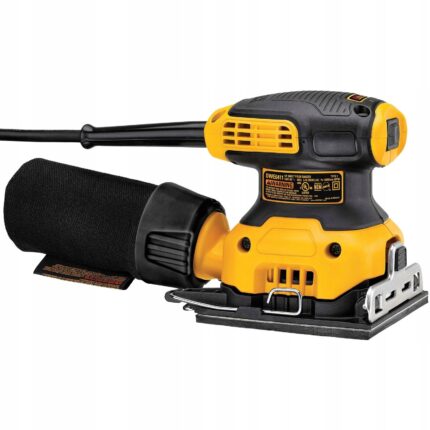 Ponceuse Orbitale 230 W – Feuille 1/4 – 14000 Opm  Type : Orbitale
Puissance : 230 Watts
Vitesse De Rotation : 14000 Tr/Mn
Diamètre Oscillant De L’Orbite : 1,5 Mm
Dimensions Des Abrasifs : 140 X 115 Mm
Dimensions Du Patin : 108 X 115 Mm
Niveau Sonore : 90 Db
Emission De Vibration : 4M/S²
Poids : 1,4 Kg
Livrée Avec Sacs À Poussière, 1 Adaptateur Pour Aspiration Et 3 Feuilles Abrasives (40,120,240)