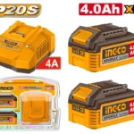 Pack 1 Batterie 20V 4Ah + 1 chargeur rapide SI