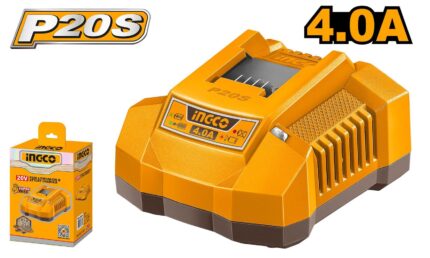 CHARGEUR À BATTERIE 20V 4,0A FAST Yellow