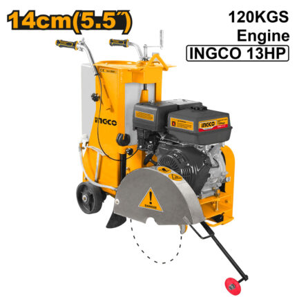 Découpeuse à Sol à Essence Moteur Ingco 13HP 120KG