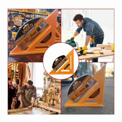 Equerre professionnelle 18cm