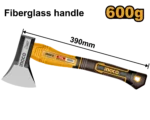 Hâche 600g 390mm à tête forgée SI – Image 2