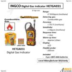 Indicateurs de gaz numériques