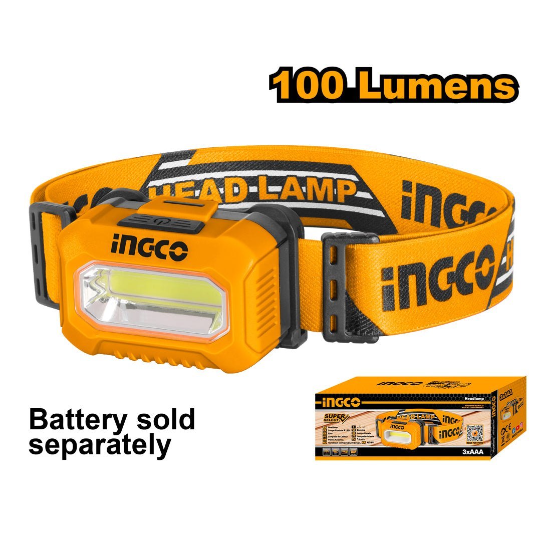 HHL013AAA5_1 Lampe frontale à piles 100 Lumens – Image 1