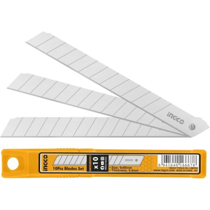 Boite de 10 lames de cutter 9*80mm