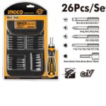 Set de 26 embouts pour tournevis 1pcs manche – Image 3