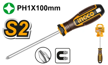 Tournevis Ph 1X100Mm Magnetique