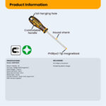Tournevis Phillips  PH3 D：8.0mm Lr：150mm – Image 3