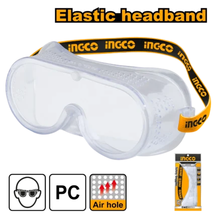 Lunettes de protection souples à bande élastique
