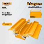 Boîte à outils Taille:400x200x195mm 3 étages – Image 3