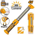 Lampe de travail à Batterie Rechargeable 4V