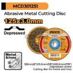 Disque Abrasif 125*3*22,3