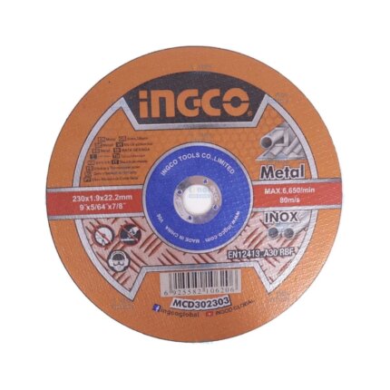 DISQUE ABRASIF 230*1,9*22,3