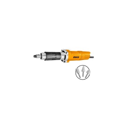 Meuleuse droite 6mm 550W + 3 accessoires