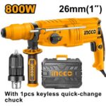 Marteau Perforateur 26Mm 800W+Mandrin