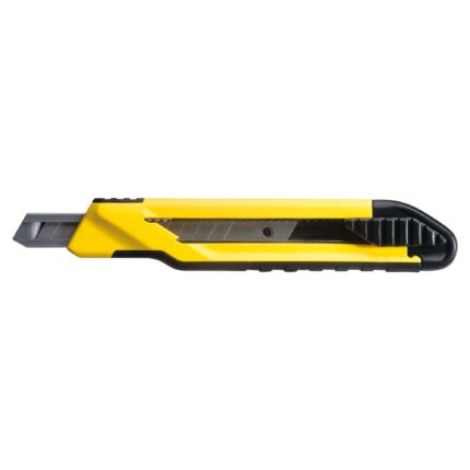 Cutter autolock largeur 9mm, Noir/Jaune