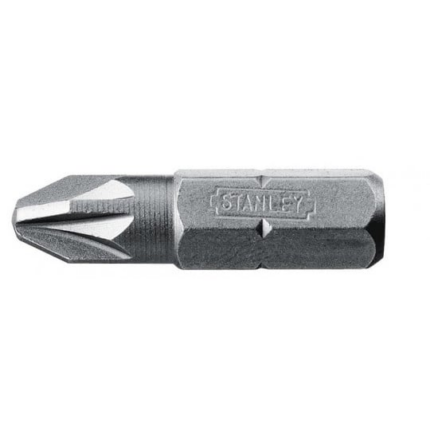 Embout De Vissage Pozidriv Pz2 25Mm - 25Pcs