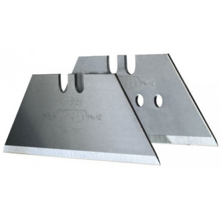 Lot de 10 lames trapézoïdales 62 x 19 x 0,65 mm