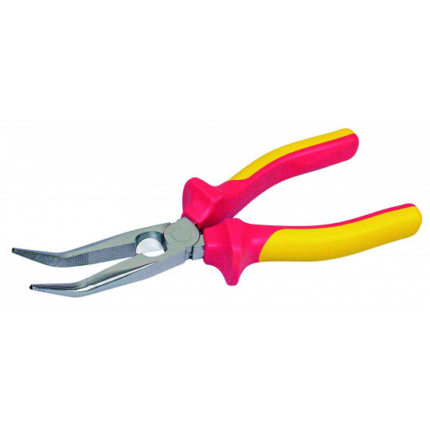 Pince A Becs 1/2 Ronds Longs Coudes 200Mm Isolee 1000V